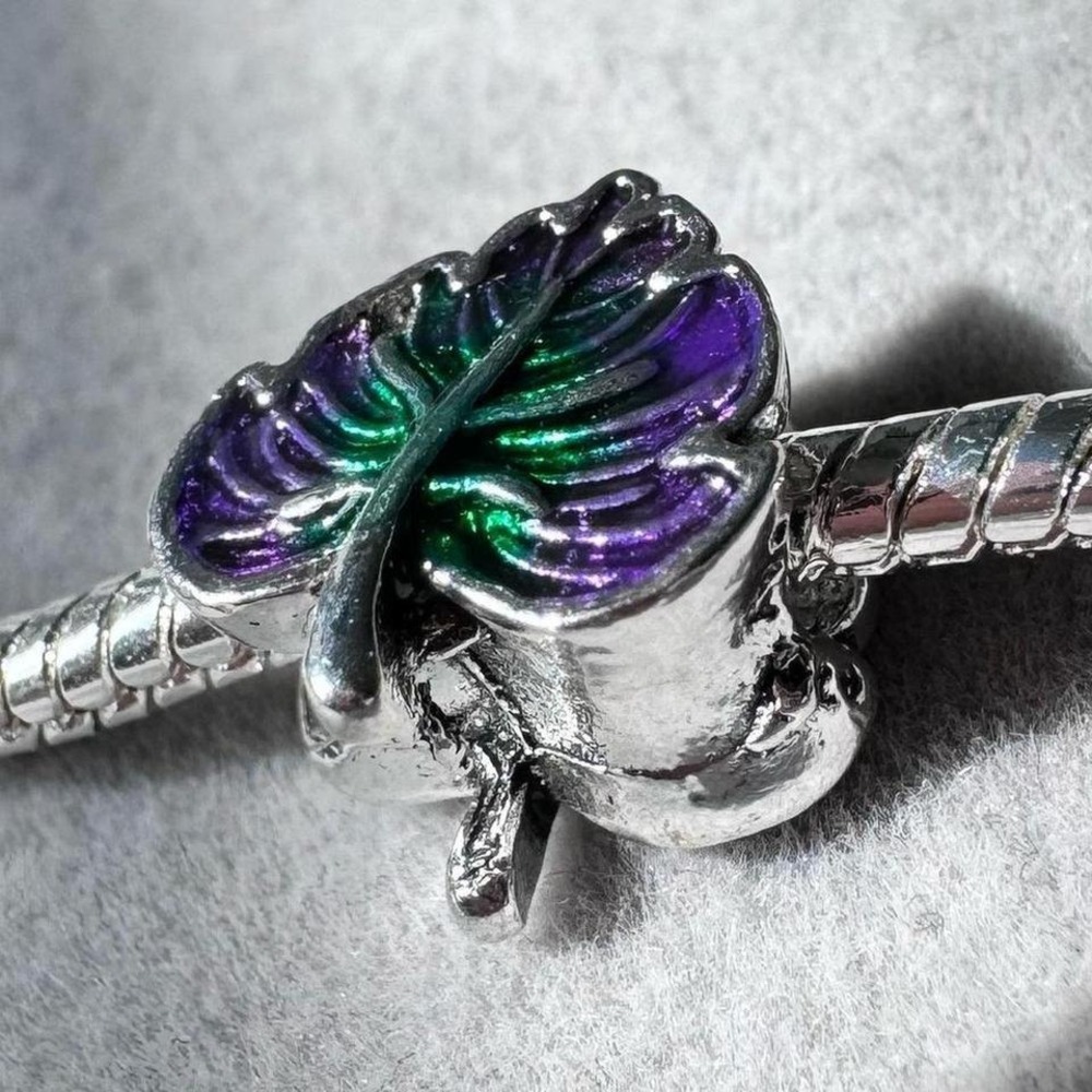 Rainbow Leaf Charm fits PANDORA - Picture 8 of 8